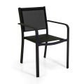 Poltrona da Giardino in Alluminio e Textilene di Diverse Finiture - Quaderno