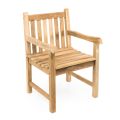 Poltrona da Giardino in Legno di Teak Naturale – Yggdrasil
