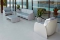Poltrona da giardino in polietilene Pezzettina by Vondom, di design
