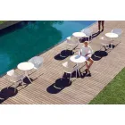Poltrona da giardino Vondom Africa in polipropilene e fibra di vetro Viadurini