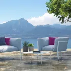 Poltrona di Design da Esterno o Interno Moderna e Made in Italy - Carminio1 Viadurini