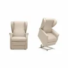 Poltrona di Qualità Alzapersona Relax Lift a 2 Motori Made in Italy - Daphne Viadurini