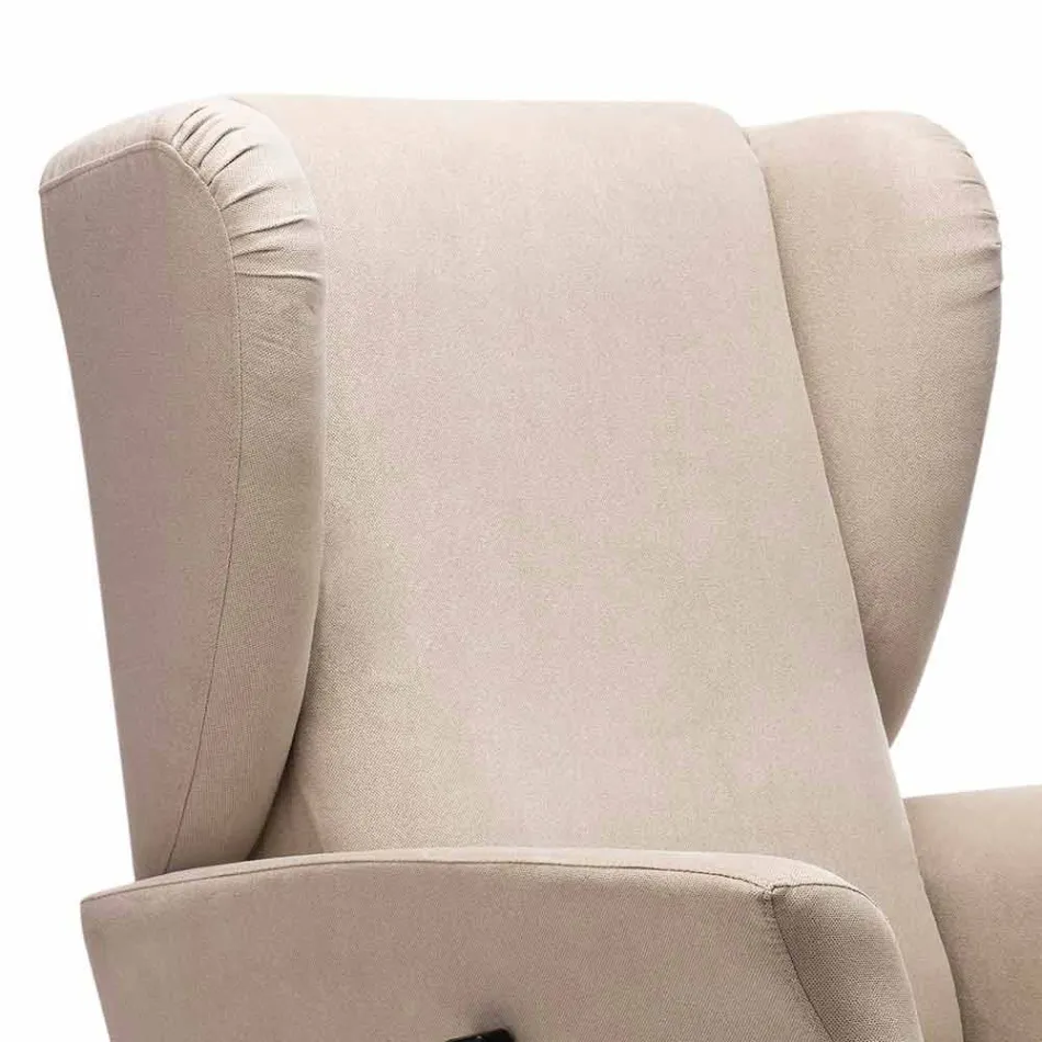 Poltrona di Qualità Alzapersona Relax Lift a 2 Motori Made in Italy - Daphne Viadurini