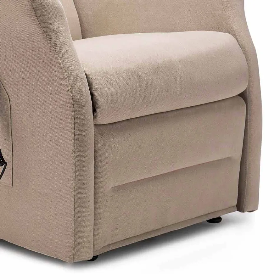 Poltrona di Qualità Alzapersona Relax Lift a 2 Motori Made in Italy - Daphne Viadurini