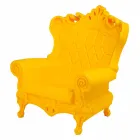 Poltrona elegante colorata Slide Queen Of Love polietilene made Italy Viadurini