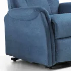 Poltrona Elettrica Alzapersona Relax Lift a 2 Motori di Lusso Moderna - Victoire Viadurini