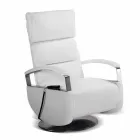 Poltrona girevole a 2 motori design moderno made in Italy Cassia Viadurini