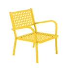 Poltrona Impilabile da Giardino in Acciaio Made in Italy 2 Pezzi – Aberdeen Viadurini