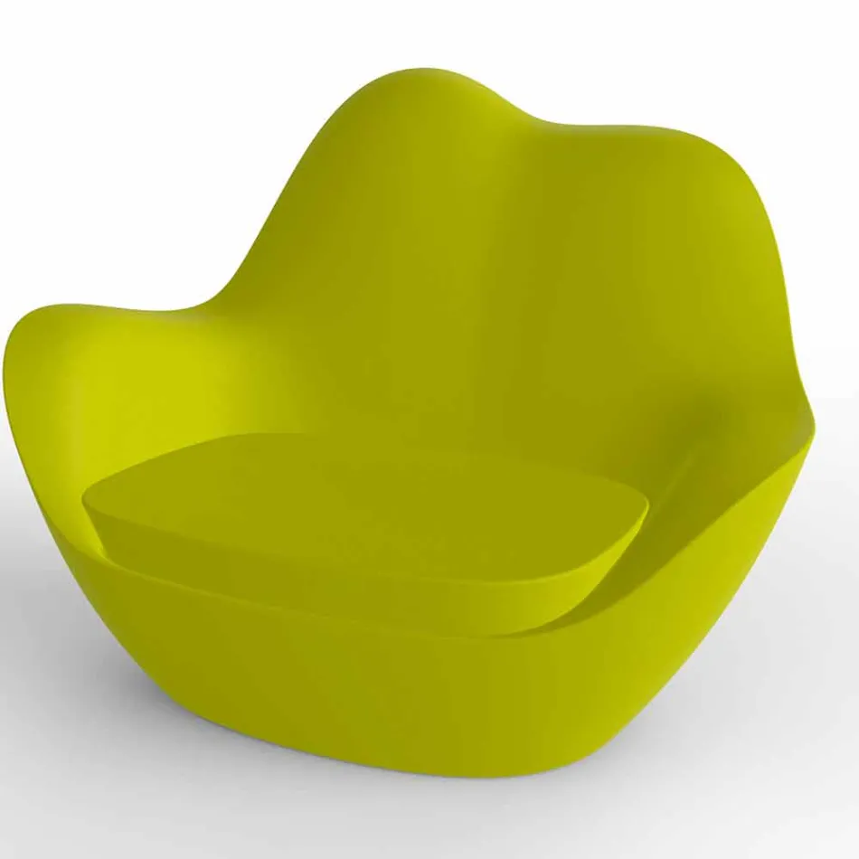Poltrona in polietilene per esterno Sabinas by Vondom, design moderno Viadurini