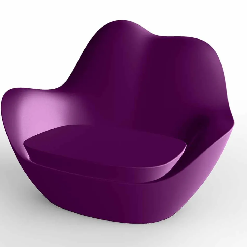 Poltrona in polietilene per esterno Sabinas by Vondom, design moderno Viadurini