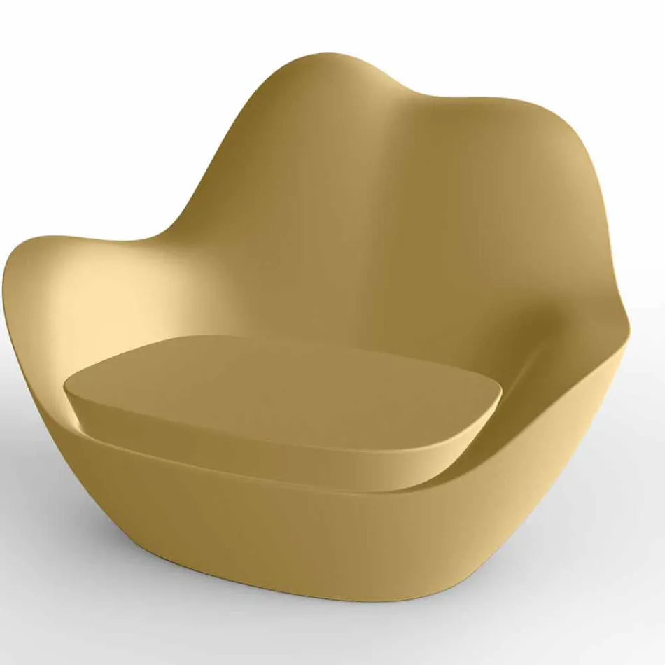 Poltrona in polietilene per esterno Sabinas by Vondom, design moderno Viadurini