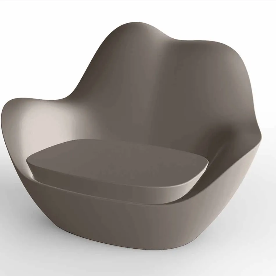 Poltrona in polietilene per esterno Sabinas by Vondom, design moderno Viadurini