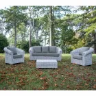 Poltrona Outdoor in Kubù con Cuscini Inclusi – Isildur Viadurini