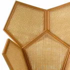 Poltrona pentagonale da salotto design classico, L103xP72cm, Pole Viadurini