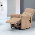 Poltrona relax alzapersona di design Via Firenze 2 motori