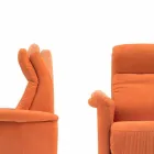 Poltrona relax alzapersona di design Via Firenze 2 motori Viadurini