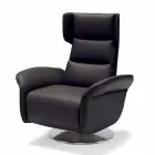 Poltrona relax girevole motorizzata 2 motori design made in Italy Bao Viadurini