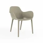 Poltroncina da esterno Sabinas Vondom, polipropilene e fibra di vetro Viadurini