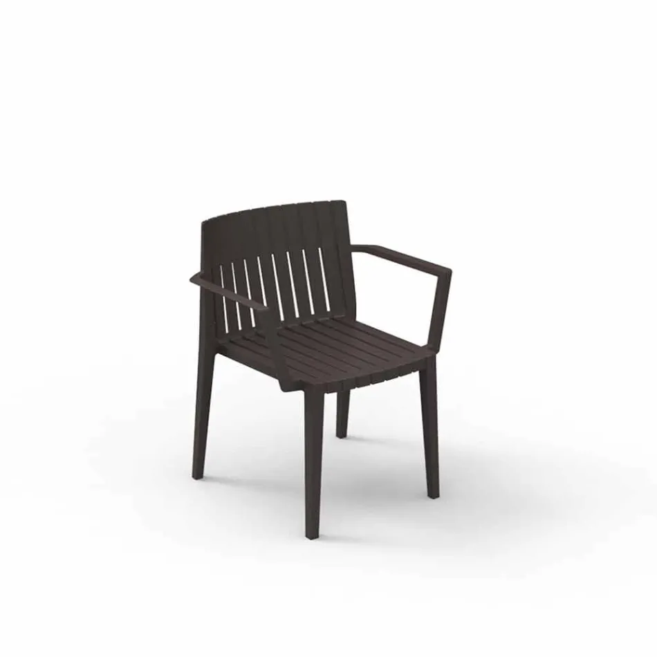 Poltroncina da giardino moderna Spritz by Vondom, in polipropilene Viadurini