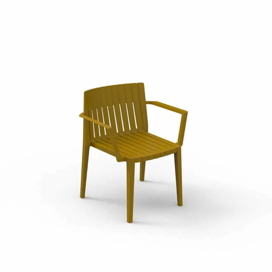 Poltroncina da giardino moderna Spritz by Vondom, in polipropilene Viadurini