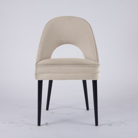 Poltroncina da Soggiorno in Diversi Tessuti con scocca in Legno - Edgar Viadurini