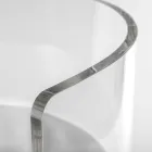 Poltroncina Elegante in Plexiglass Trasparente Made in Italy - Rachele Viadurini