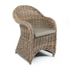 Poltroncina Outdoor in Kubù con Cuscino Seduta – Nazgul Viadurini