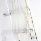 Porta asciugamani da bagno, in plexiglass PMMA Zanica Viadurini