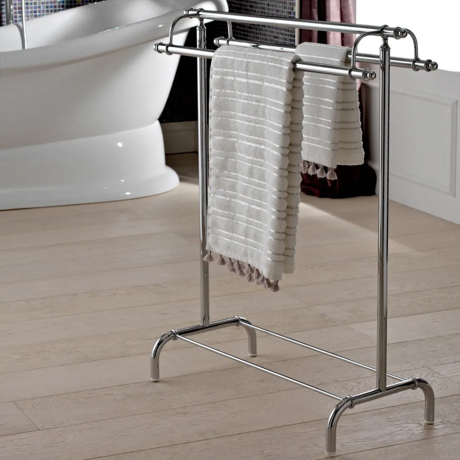 Porta asciugamani da Terra in Ottone Stile Vintage Made in Italy – Umaima Viadurini