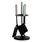 Porta Attrezzi con 3 Utensili in Metallo Diverse Finiture Made in Italy - Darbuka Viadurini