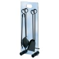 Porta Attrezzi in Cristallo Temperato con 4 Accessori Made in Italy - Zebra