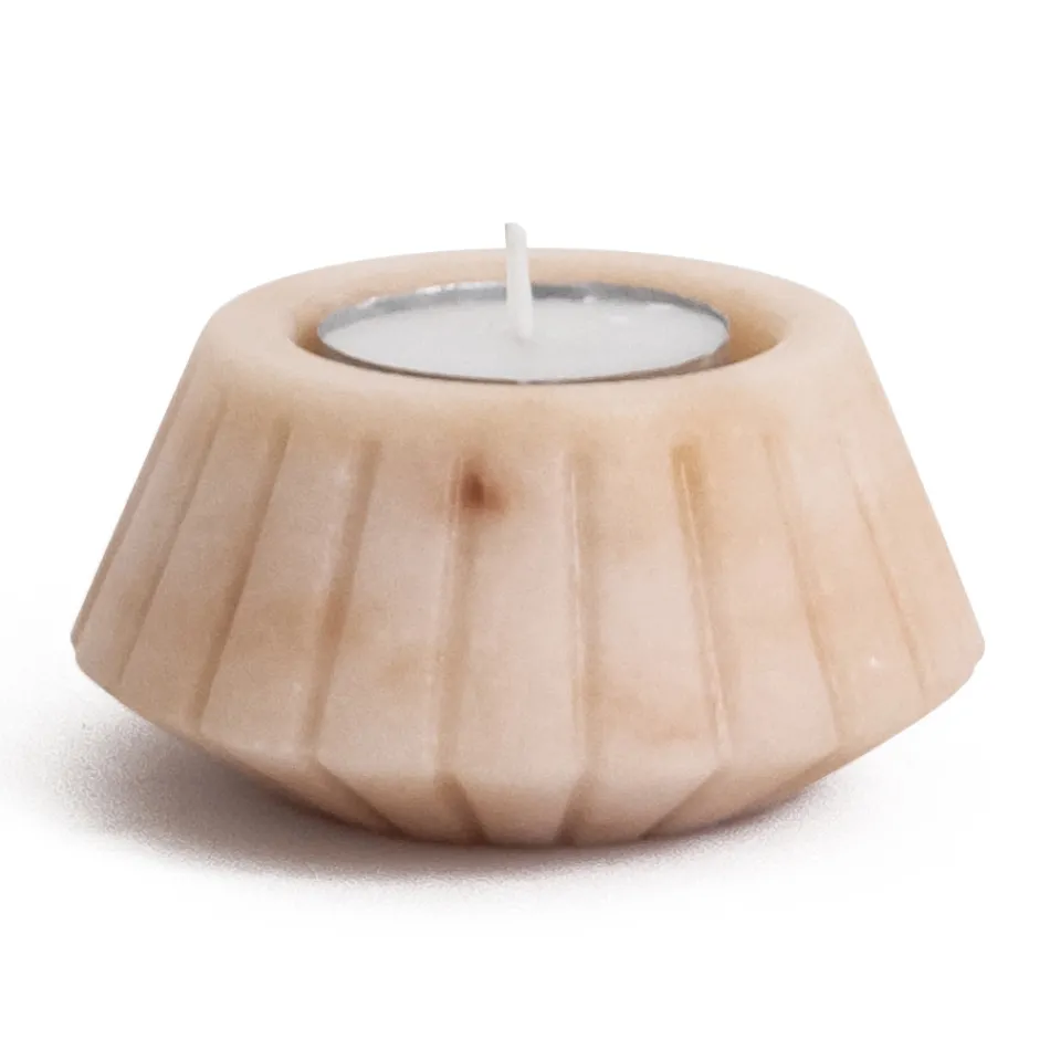 Porta Lumino in Marmo Satinato Varie Finiture Design 2 Pezzi - Cirotto Viadurini