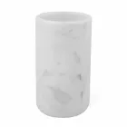 Porta Utensili da Cucina in Marmo Bianco Grigio o Nero Made in Italy - Tulvio Viadurini
