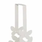 Portabicchieri Doppio in Ferro Bianco, Beige o Avorio Made in Italy – Leida Viadurini
