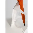 Portaombrelli da Ingresso in Plexiglass Bianco o Trasparente - Ombelico Viadurini