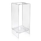 Portaombrelli da Ingresso in Plexiglass Bianco o Trasparente - Ombelico Viadurini