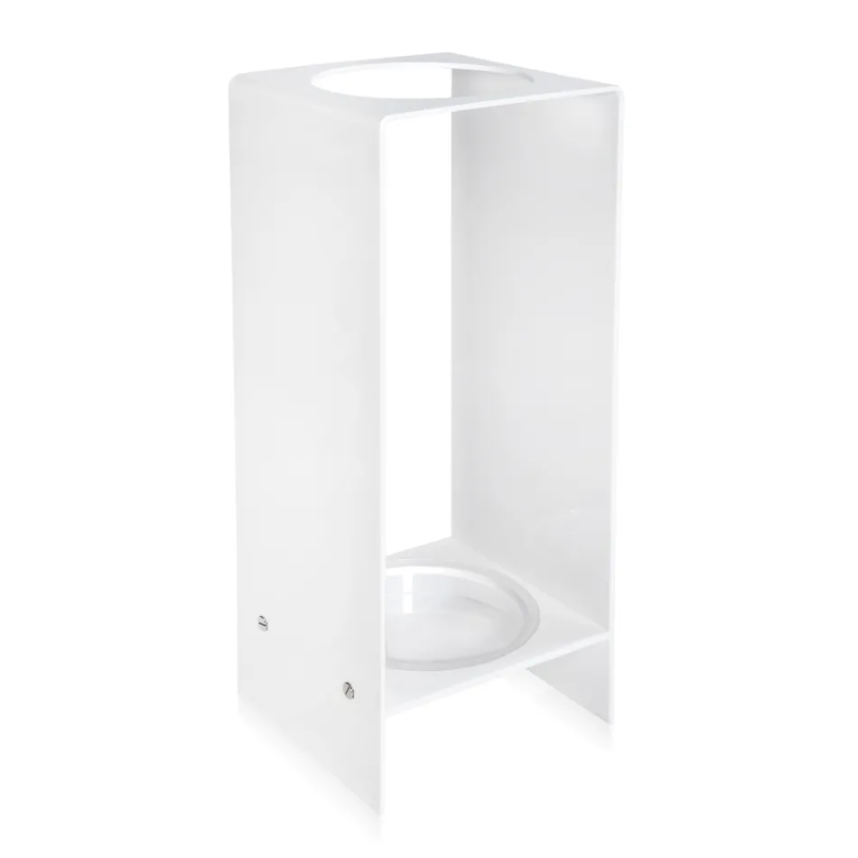 Portaombrelli da Ingresso in Plexiglass Bianco o Trasparente - Ombelico Viadurini