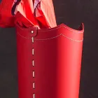 Portaombrelli di design in cuoio per casa o ufficio Umbrella Viadurini