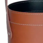 Portaombrelli di design in cuoio rigenerato Regen, made in Italy Viadurini