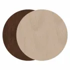 Portaombrelli in Legno Scuro o Bianco con Decori dal Design Moderno - Cannabambu Viadurini