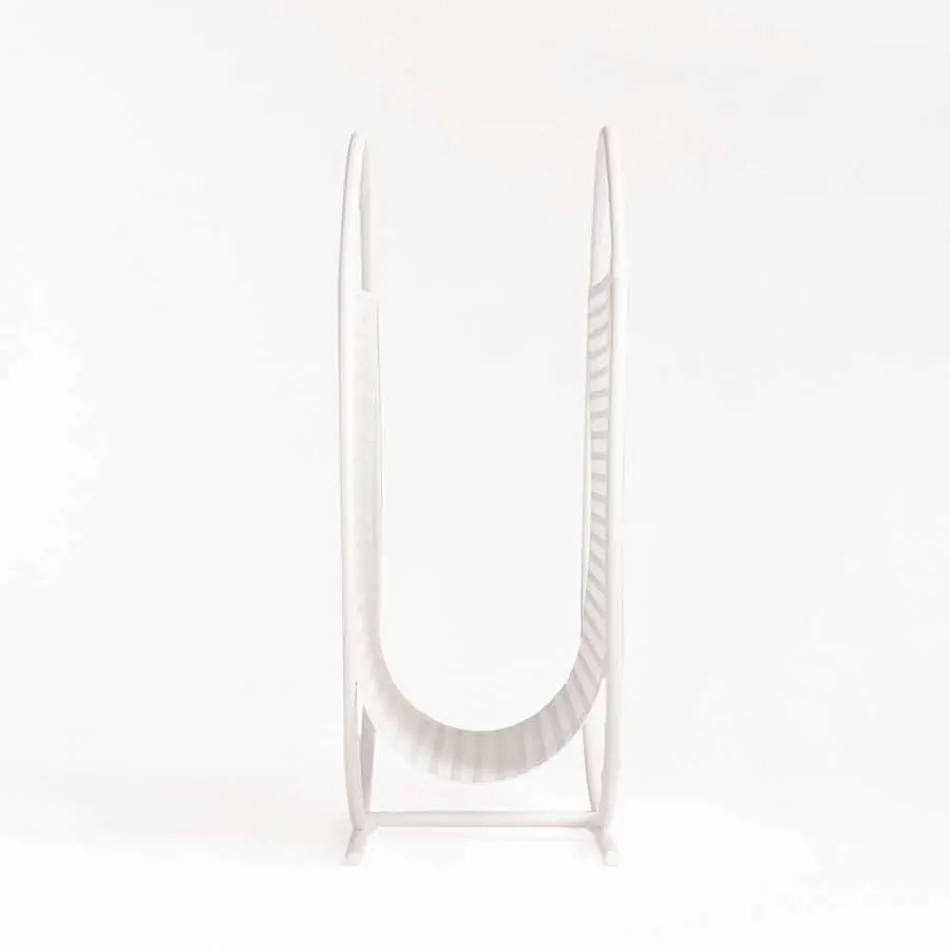 Portariviste da Terra Rotondo di Design in Acciaio Made in Italy - Mestolino Viadurini