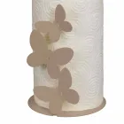 Portarotolo Cucina Moderno in Ferro Bianco, Beige o Avorio Made in Italy – Leida Viadurini