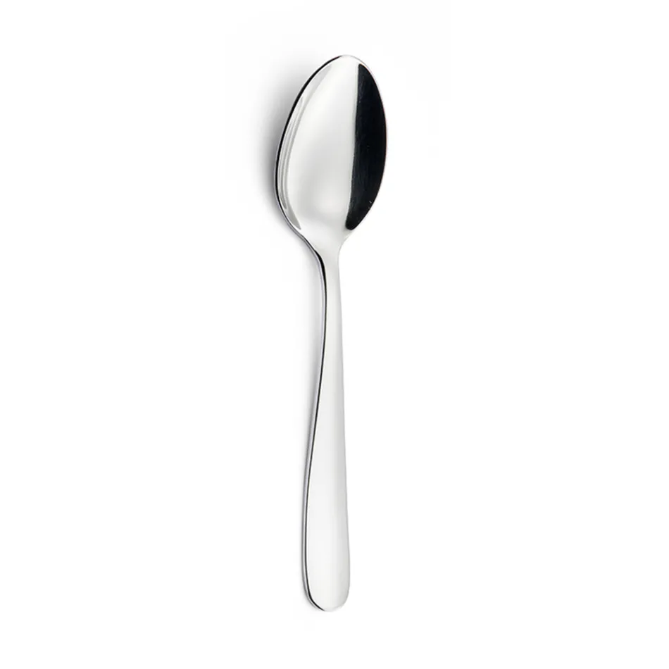 Posate in Acciaio Inox Lucido Design Moderno Essenziale 24 Pezzi - Mekano Viadurini