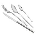 Posate in Acciaio Inox Lucido Manico Vuoto Design Moderno 24 Pz - Codetta