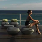 Pouf da esterno di design Pillow by Vondom in polietilene. 67x67 cm Viadurini