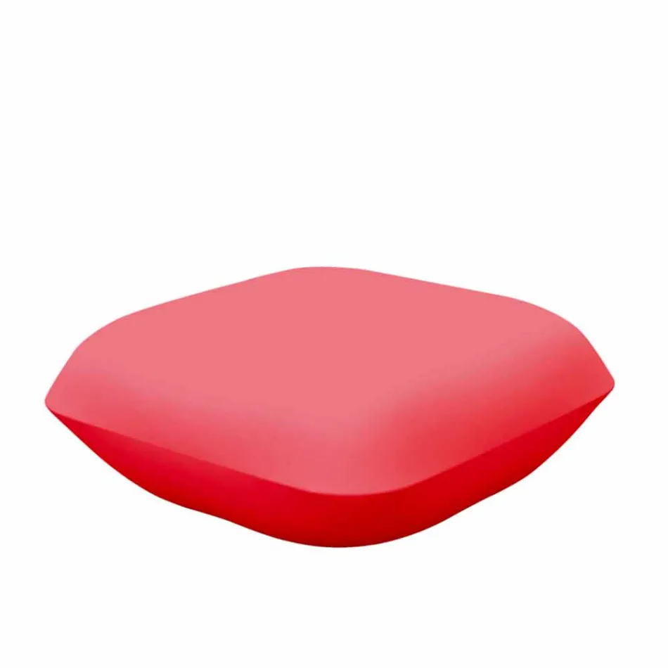 Pouf da esterno di design Pillow by Vondom in polietilene. 67x67 cm Viadurini