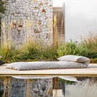 Pouf Daybed Singolo da Esterno di Design, Alta Qualità Made in Italy - Emanuela Viadurini