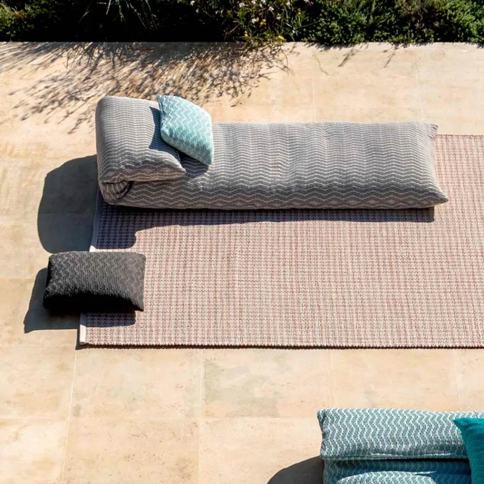 Pouf Daybed Singolo da Esterno di Design, Alta Qualità Made in Italy - Emanuela Viadurini