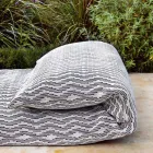 Pouf Daybed Singolo da Esterno di Design, Alta Qualità Made in Italy - Emanuela Viadurini