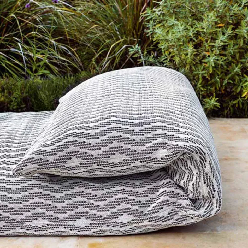 Pouf Daybed Singolo da Esterno di Design, Alta Qualità Made in Italy - Emanuela Viadurini
